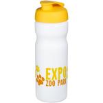 Baseline® Plus 650 ml flip lid sport bottle White/yellow