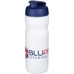 Baseline® Plus 650 ml flip lid sport bottle White/blue