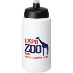 Baseline® Plus grip 500 ml sports lid sport bottle White/black