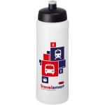 Baseline® Plus grip 750 ml Sportflasche mit Sportdeckel Transparent schwarz