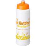 Baseline® Plus 750 ml bottle with sports lid White/orange