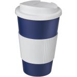 Americano® 350 ml tumbler with grip & spill-proof lid 