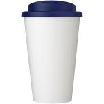 Brite-Americano® 350 ml tumbler with spill-proof lid White/blue