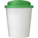 Brite-Americano® Espresso 250 ml tumbler with spill-proof lid White/green
