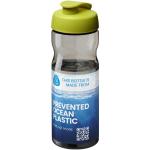 H2O Active® Eco Base 650 ml Sportflasche mit Klappdeckel Limone