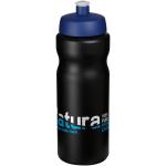 Baseline® Plus 650 ml bottle with sports lid, blue Blue,black