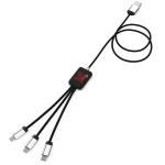 SCX.design C17 easy to use light-up cable Red/black