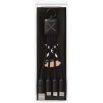 SCX.design C13 20W 5-in-1 charging cable Black