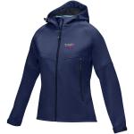 Coltan women’s GRS recycled softshell jacket, navy Navy | S