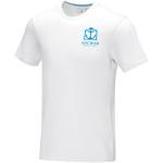 Azurite T-Shirt aus GOTS-zertifizierter Bio-Baumwolle für Herren, weiß Weiß | XS