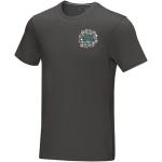 Azurite short sleeve men’s GOTS organic t-shirt, graphite Graphite | XS