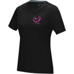 Azurite short sleeve women’s GOTS organic t-shirt, black Black | XS