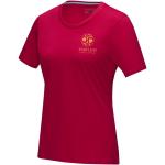 Azurite short sleeve women’s GOTS organic t-shirt, red Red | XS