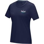 Azurite short sleeve women’s GOTS organic t-shirt, navy Navy | XS