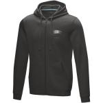 Ruby men’s organic recycled full zip hoodie, graphite Graphite | XS
