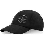 Mica 6 panel GRS recycled cool fit cap Black
