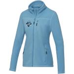 Amber women's GRS recycled full zip fleece jacket, skyblue Skyblue | XL