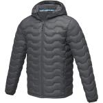 Petalite men's GRS recycled insulated down jacket, graphite Graphite | XS