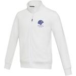Galena unisex Aware™ recycled full zip sweater, white White | XS