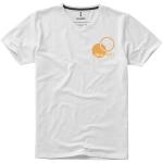 Kawartha short sleeve men's GOTS organic V-neck t-shirt, white White | XS