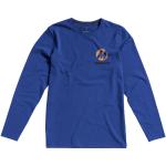 Ponoka long sleeve men's organic t-shirt, aztec blue Aztec blue | XS