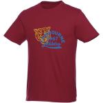 Heros short sleeve men's t-shirt, burgundy Burgundy | M