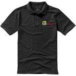 Calgary short sleeve men's polo, anthracite Anthracite | XS