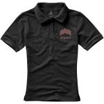 Calgary short sleeve women's polo, anthracite Anthracite | XS