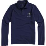 Oakville Langarm Poloshirt für Herren, Navy Navy | XS