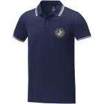 Amarago Polo mit abgesetztem Rand für Herren, Navy Navy | L