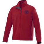 Maxson men's softshell jacket, red Red | XS