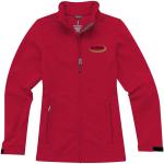 Maxson women's softshell jacket, red Red | L