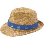 Pricus straw hat Royal/blue