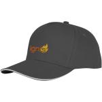 Ceto 5 panel sandwich cap Graphite