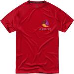 Niagara short sleeve men's cool fit t-shirt, red Red | XS