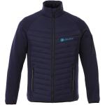 Banff men's hybrid insulated jacket, navy Navy | XS