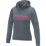 Sayan Kapuzenpullover mit halbem Reißverschluss für Damen, grau Grau | L