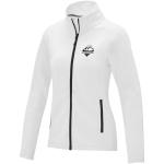 Zelus women's fleece jacket, white White | XS