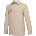 Alum 252 g/m² corduroy unisex shirt, oatmeal Oatmeal | XXS