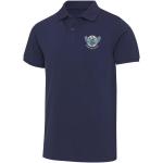Beryl 220 g/m² short sleeve unisex OCS organic recycled polo, navy Navy | 3XS