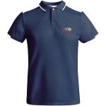 Tamil 150 g/m² short sleeve kids sports polo, navy/white Navy/white | 4