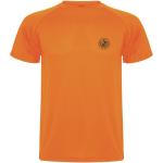 Montecarlo short sleeve kids sports t-shirt, fluor orange Fluor orange | 4