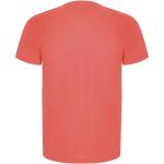 Imola short sleeve kids sports t-shirt, fluor coral Fluor coral | 4