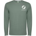 Estoril 125 g/m² Langarm-Shirt für Kinder, Farngrün Farngrün | 4