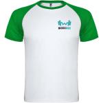 Indianapolis 140 g/m² Sport T-Shirt für Kinder, Farngrün/weiß Farngrün/weiß | 12