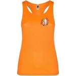 Shura 140 g/m² women's sports vest, fluor orange Fluor orange | M