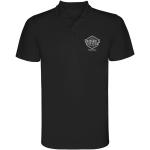 Monzha Sport Poloshirt für Herren, schwarz Schwarz | L