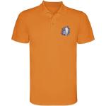 Monzha Sport Poloshirt für Herren, Fluor Orange Fluor Orange | L