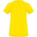 Bahrain short sleeve women's sports t-shirt, yellow Yellow | L
