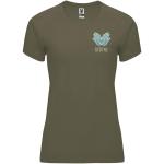 Bahrain short sleeve women's sports t-shirt, military green Military green | L